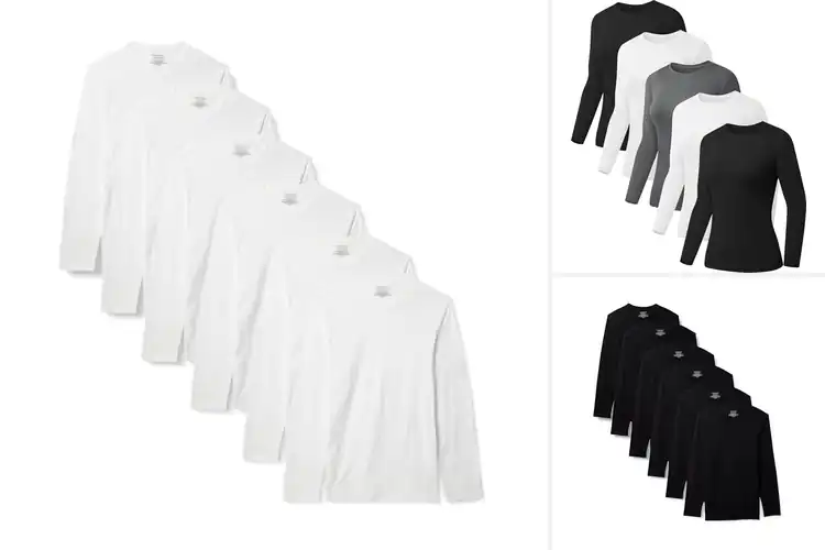Detailed view of Best Long Sleeve Undershirts
