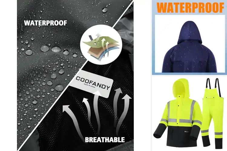 Detailed view of Best Machine Washable Rain Suits: Stay Dry, Stay Clean