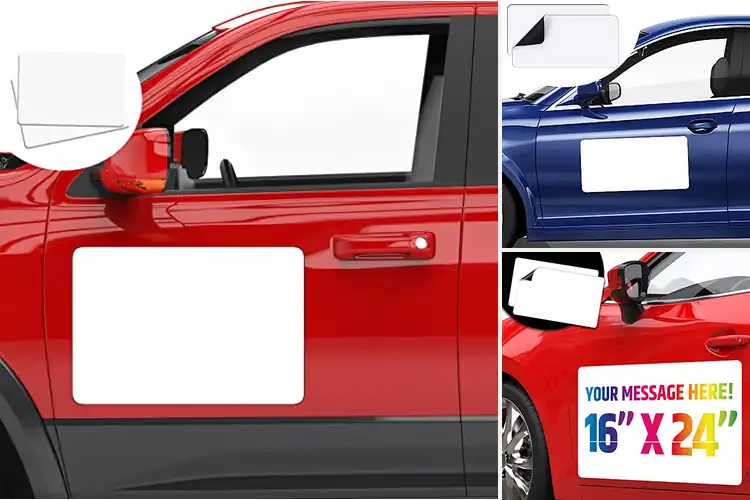 Detailed view of Best Magnetic Car Signs