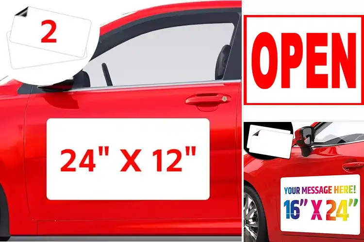 Detailed view of Best Magnetic Sign For Rallies