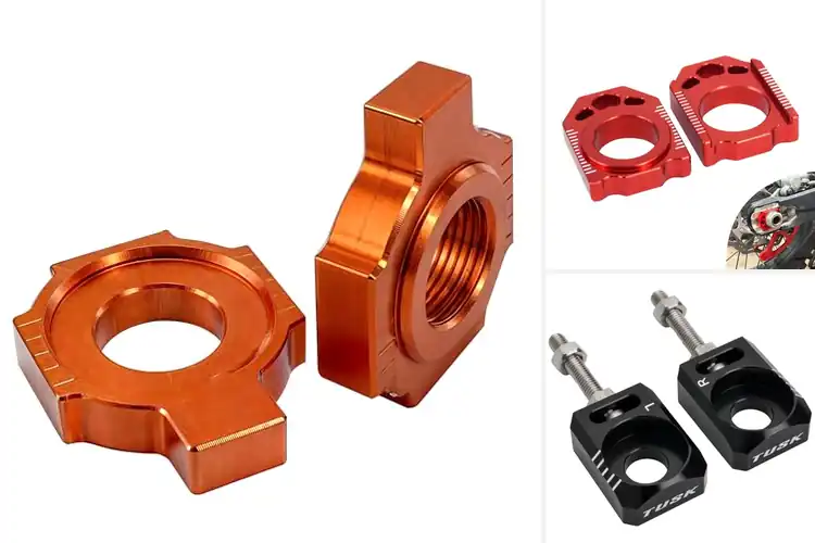 Detailed view of Best Motocross Axle Blocks