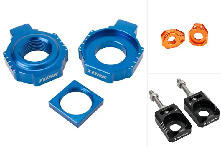 Detailed view of Best Motorcycle Axle Blocks