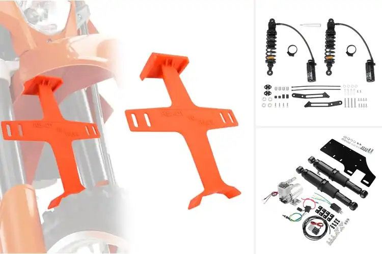 Detailed view of Best Motorcycle Suspension Parts: Upgrade Your Ride Today