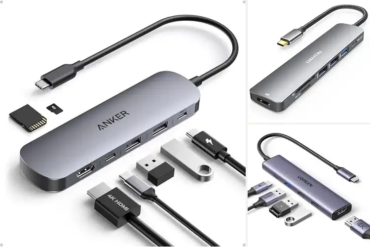 Detailed view of Best Multiport Adapters: Simplify Your Setup