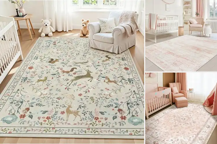 Detailed view of Best Nursery Rugs for Soft, Cozy Spaces
