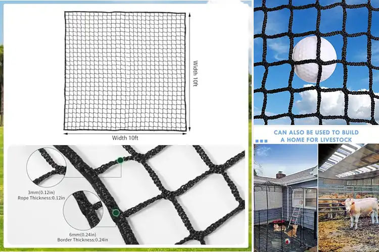 Detailed view of Best Nylon Golf Net