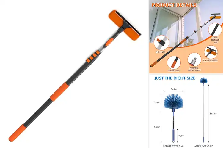 Detailed view of Best Outdoor Cleaning Poles