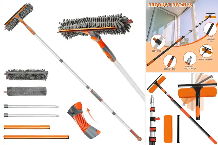 Detailed view of Best Outdoor Window Cleaning Poles