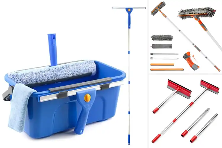 Detailed view of Best Outdoor Window Cleaning Tools