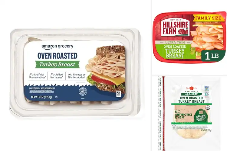 Detailed view of Best Oven Roasted Turkey Slices
