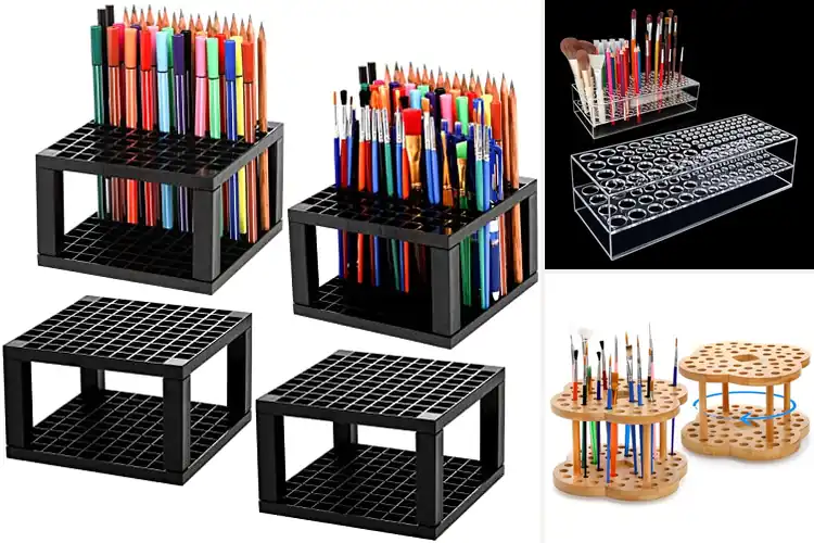 Detailed view of Best Paint Brush Holders