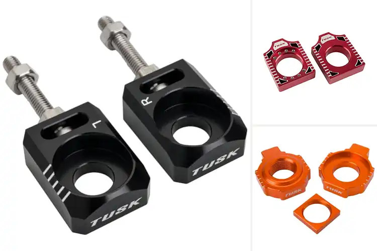 Detailed view of Best Performance Tusk Axle Blocks