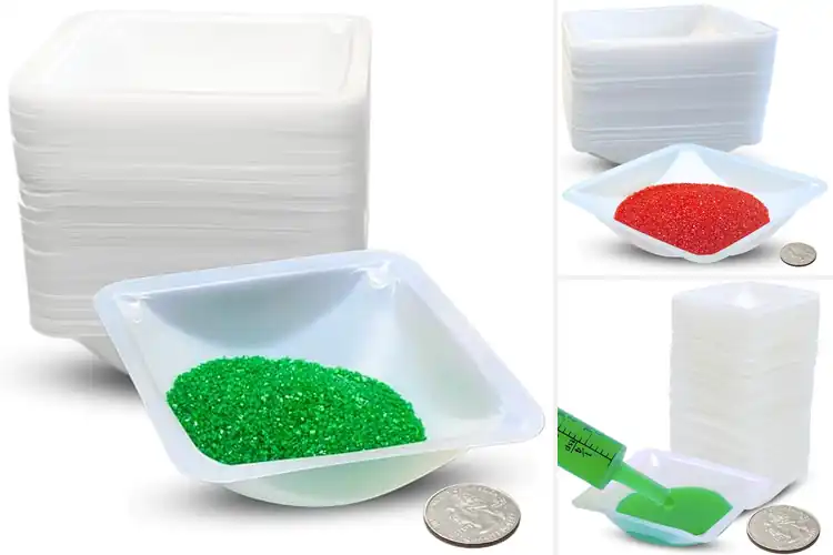 Detailed view of Best Plastic Weighing Trays