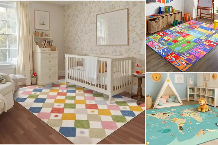 Detailed view of Best Playroom Rugs: Safe, Soft, and Fun for Kids