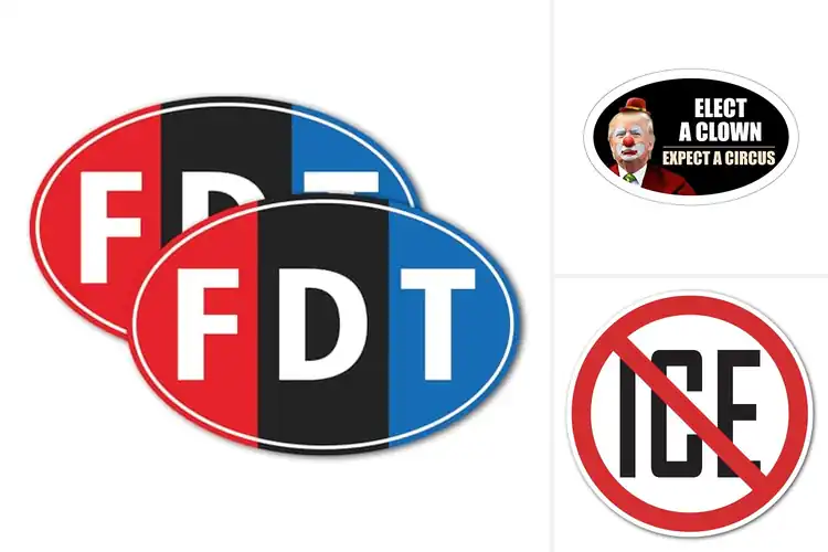 Detailed view of Best Political Car Magnets: Bold Designs That Last & Impress