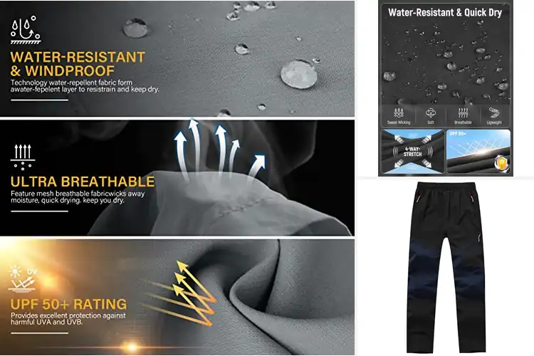 Detailed view of Best Quick Dry Pants