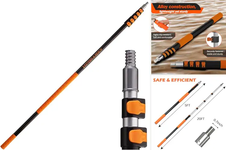 Detailed view of Best Reach Extension Poles