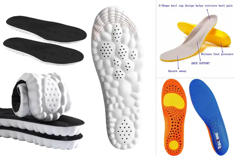 Detailed view of Best Removable Cushioned Insoles For Shock Absorption