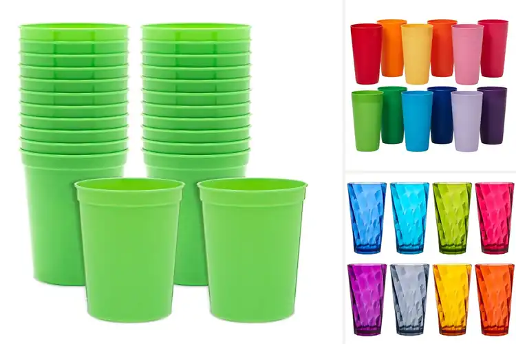 Detailed view of Best Reusable Plastic Cups For Parties