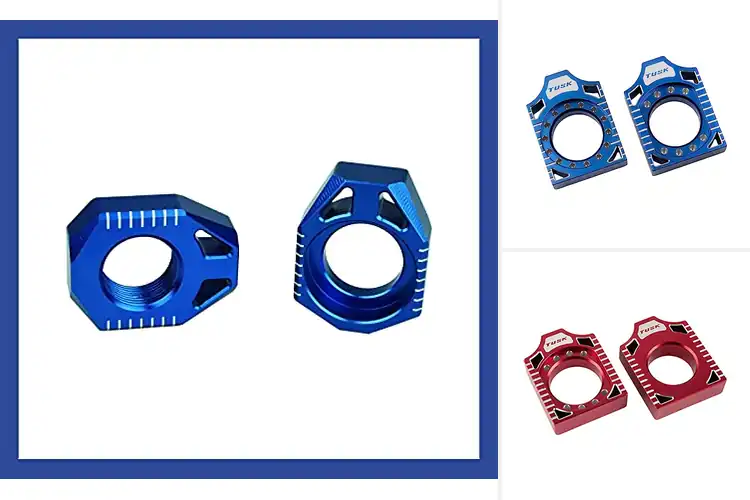 Detailed view of Best Sherco Axle Blocks