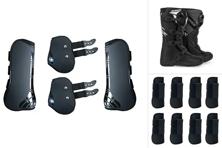 Detailed view of Best Shock Absorbing Riding Boots