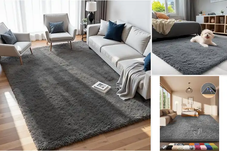Detailed view of Best Soft Area Rugs