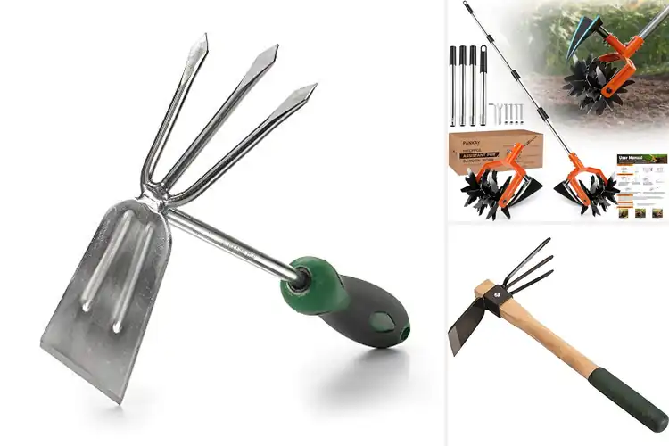 Detailed view of Best Steel Tilling Blades: Durable & Efficient Gardening