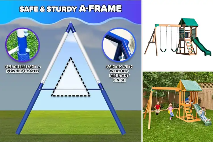 Detailed view of Best Swing Sets: Top-Rated for Safe & Durable Playtime