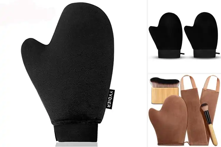 Detailed view of Best Tanning Gloves