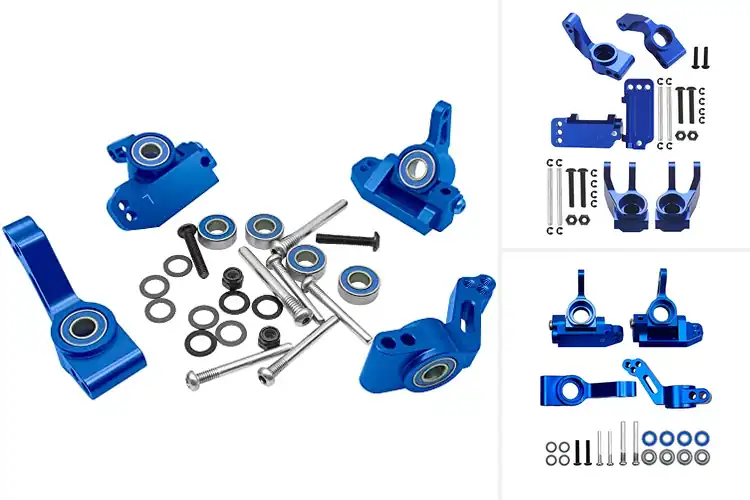 Detailed view of Best Upgrade Axle Blocks Blue