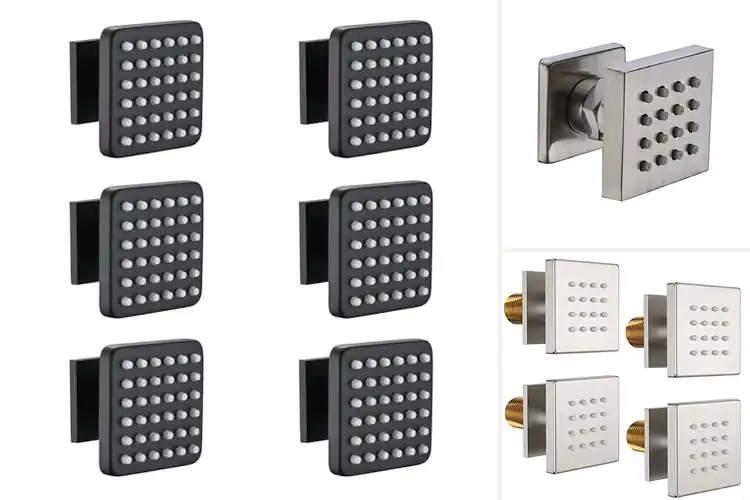 Detailed view of Best Wall Mounted Shower Jets