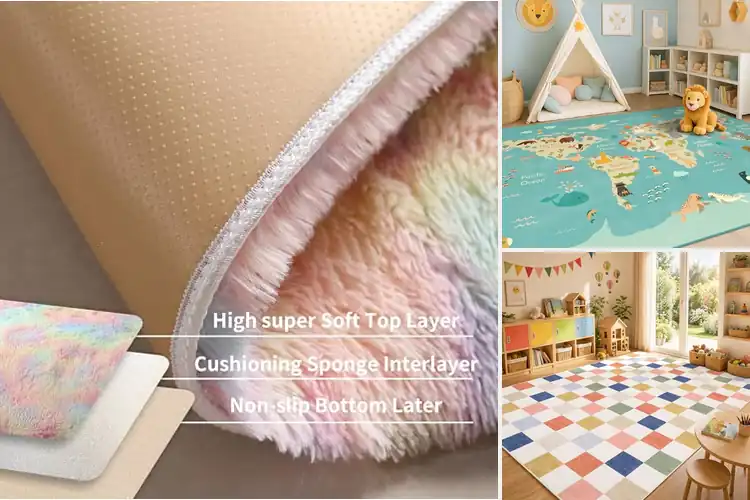 Detailed view of Best Washable Kids Rugs
