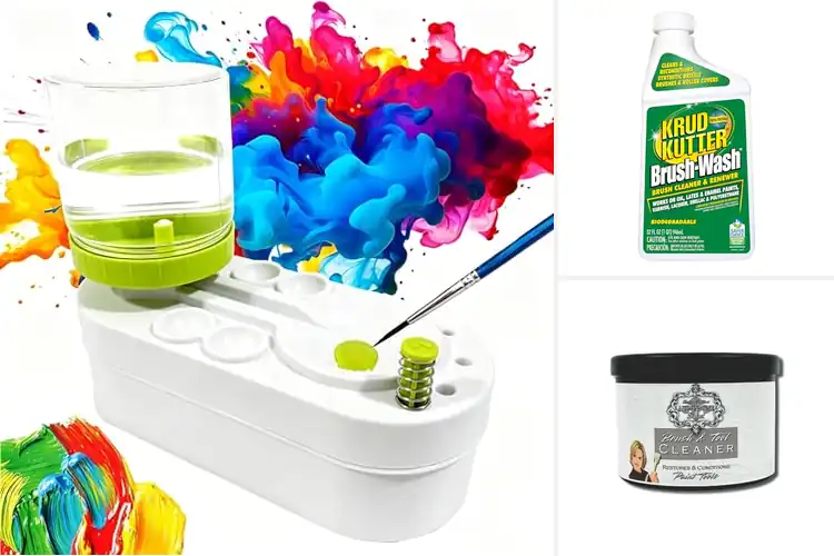 Detailed view of Best Water-Based Paint Brush Cleaners