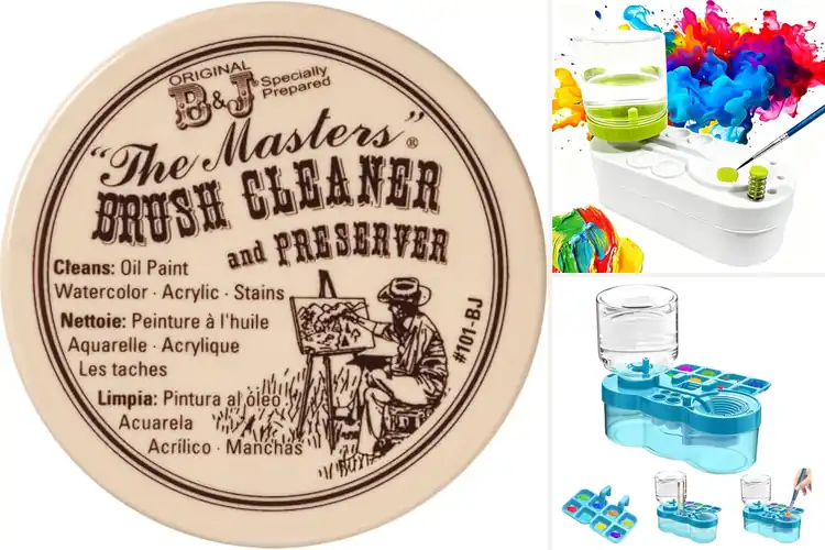 Detailed view of Best Watercolor Brush Cleaners