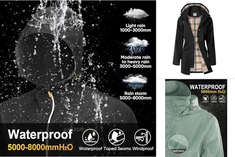 Detailed view of Best Waterproof Jackets: Stay Dry, Explore Confidently