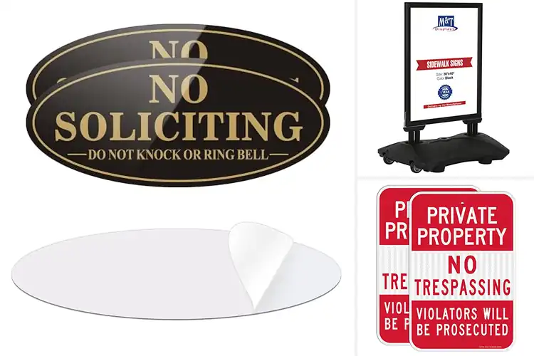 Detailed view of Best Weather Resistant Signs