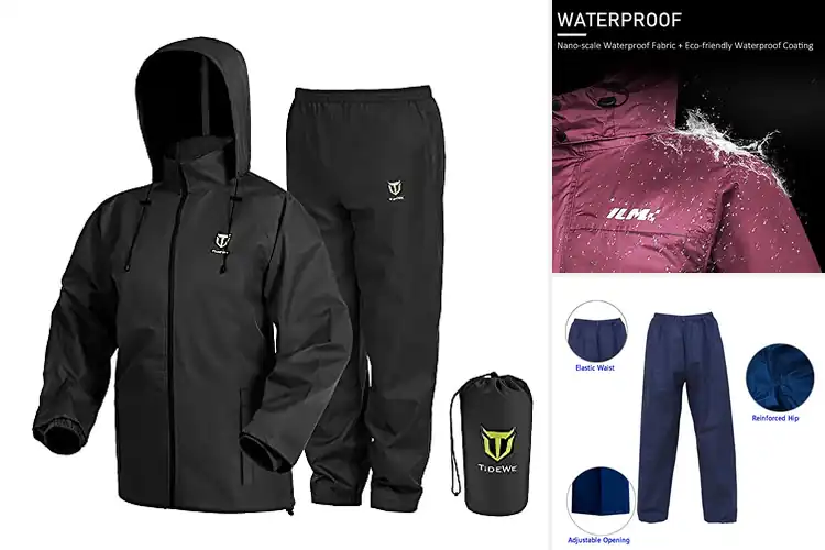 Detailed view of Best Women’s Rain Suits: Stay Dry on Every Adventure