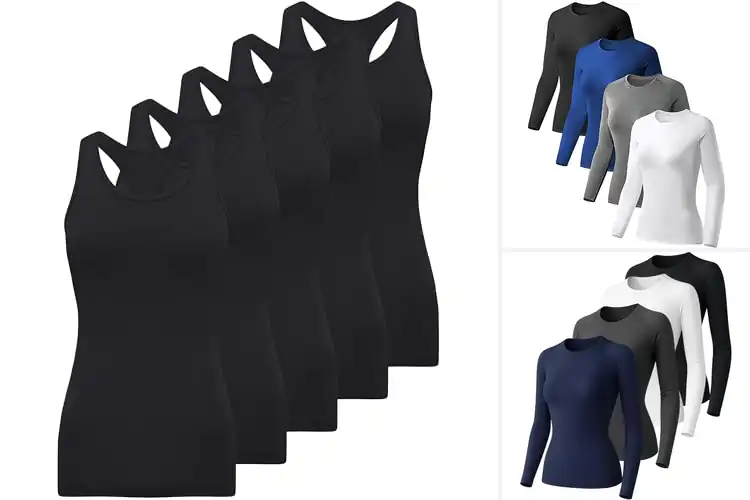 Detailed view of Best Womens Sports Undershirts