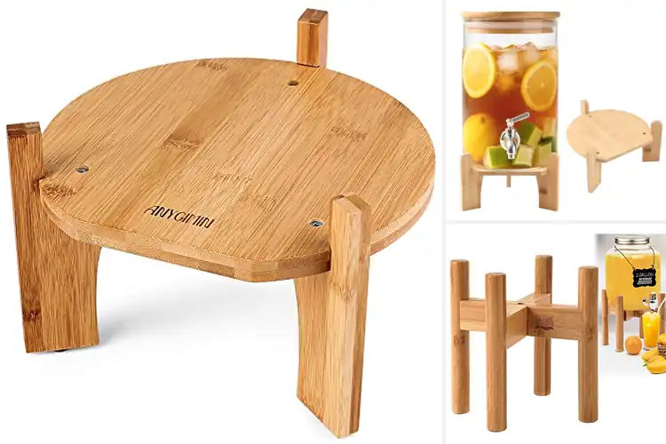 Detailed view of Best Wooden Dispenser Stands