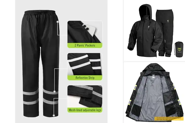 Detailed view of Best Work Rain Gear: Stay Dry & Comfortable with Top Picks